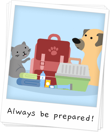 National Pet Preparedness Month Banner