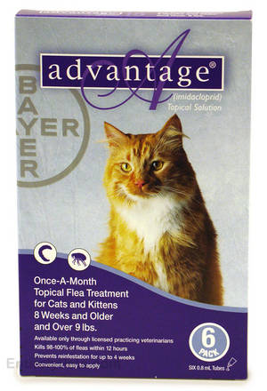 advantage flea and tick for cats