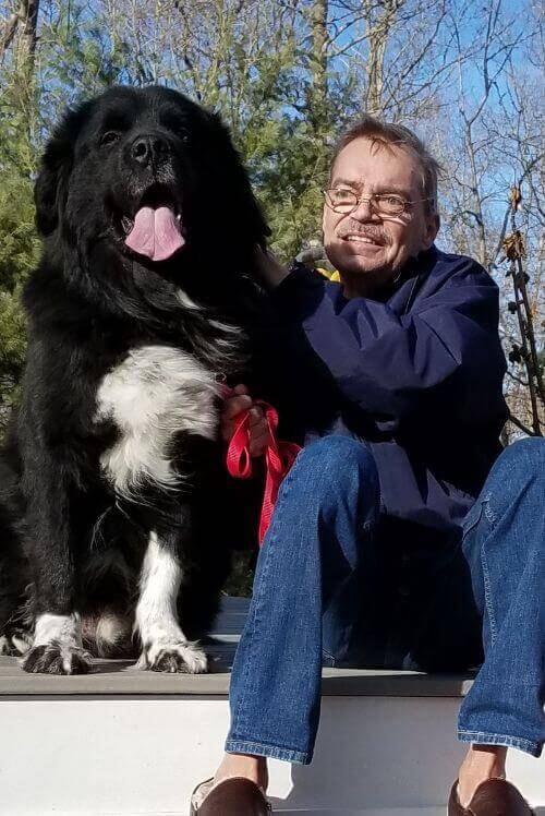 Jill with Koby