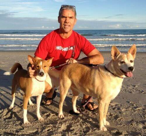 Rick with Kyro and Haley