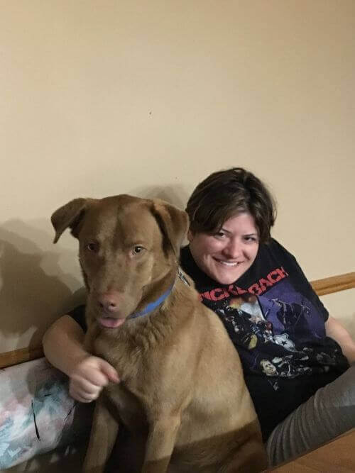 Angela with Maximillion