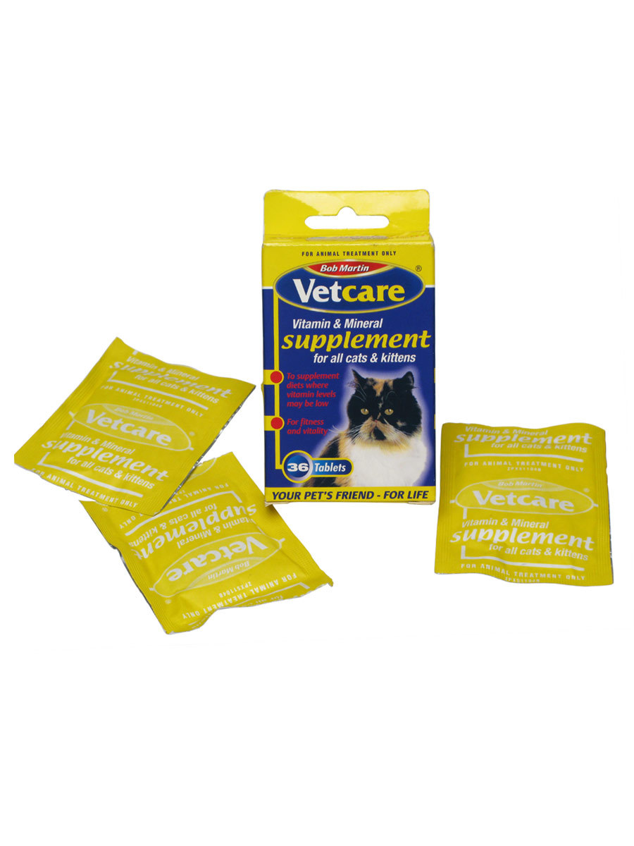 Strategy Bob Martin Vitamin Tablets for Cats at Pet Shed