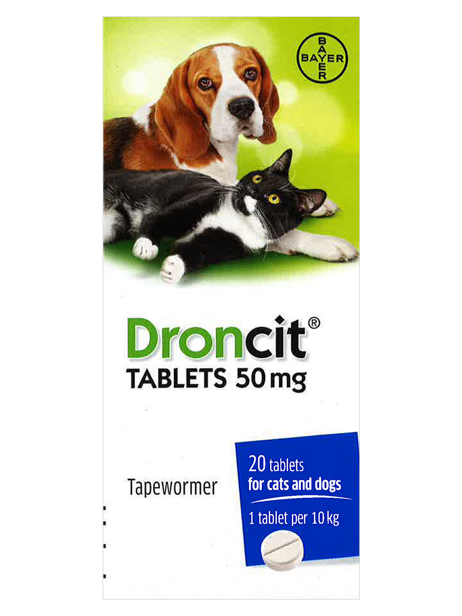 Droncit Tapeworm Tabs. Save on Droncit at Pet Shed