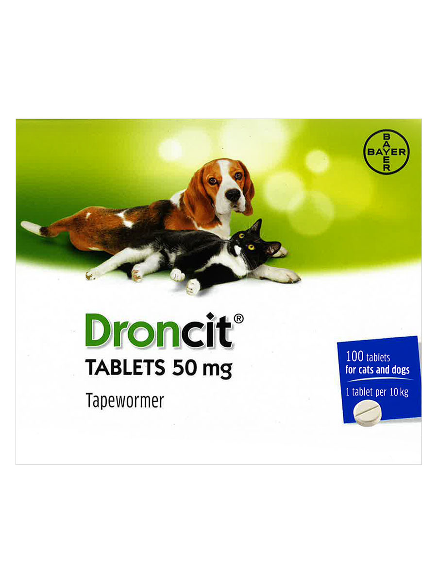 Droncit Tapeworm Tabs. Save on Droncit at Pet Shed