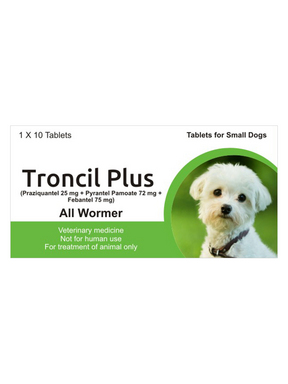Generic Drontal for Dogs (Praziquantel, Pyrantel Pamoate & Febantel)