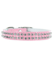 Kakadu Pet Rodeo Drive Leather Collar with Diamonds