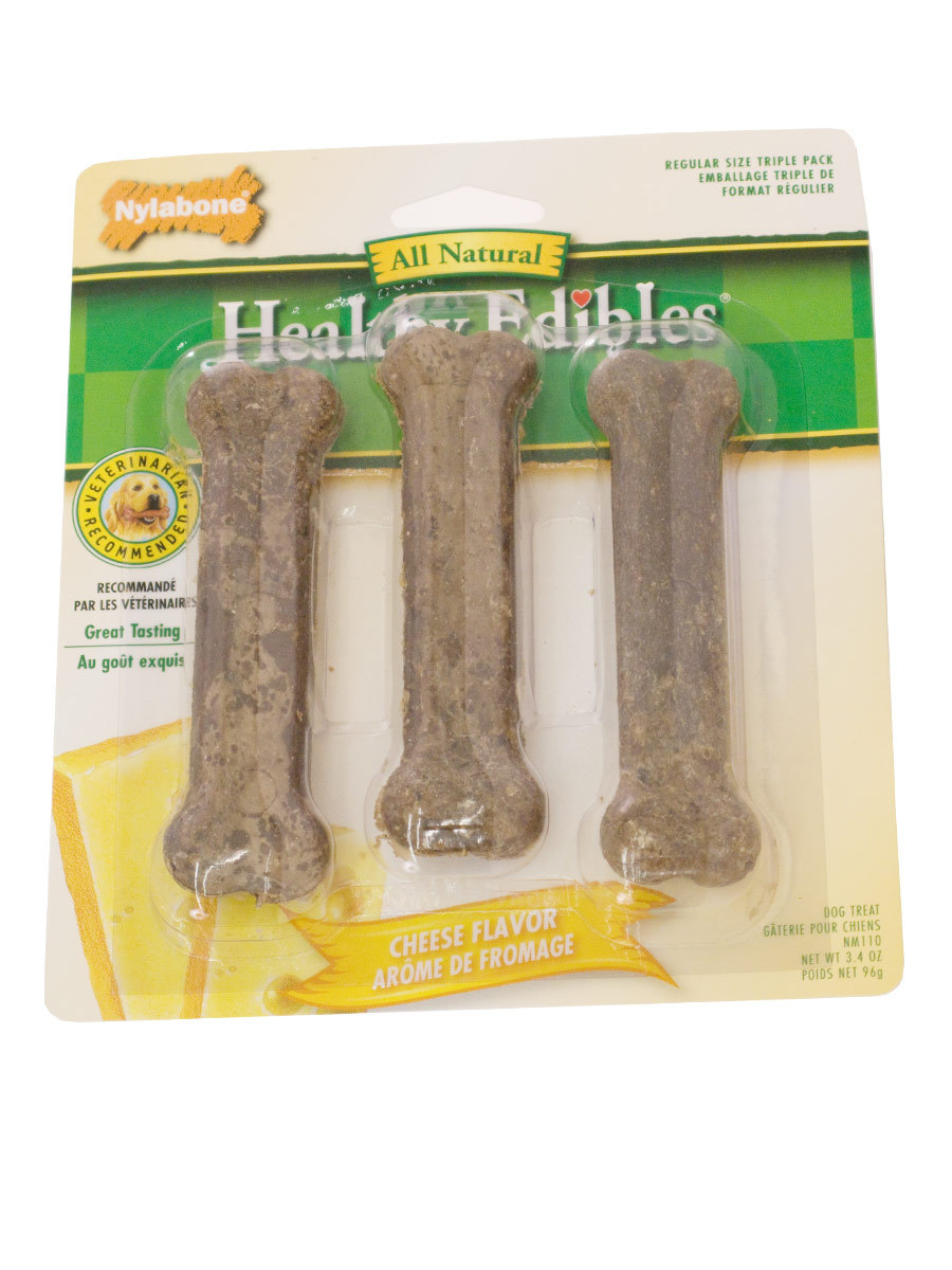 Nylabone Healthy Edible Bone Cheese at Pet Shed