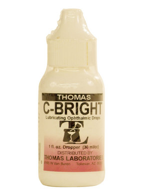 Thomas Laboratories C-Bright Lubricating Ophthalmic Drops